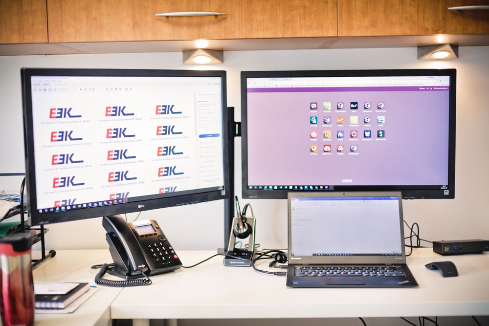 Odoo - Echantillon n°1 pour trois colonnes