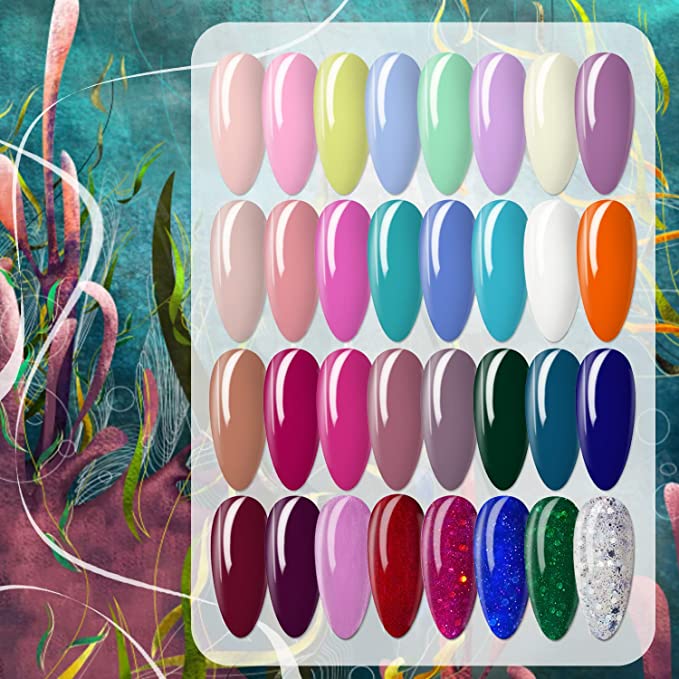 Ensemble de vernis à ongles au gel