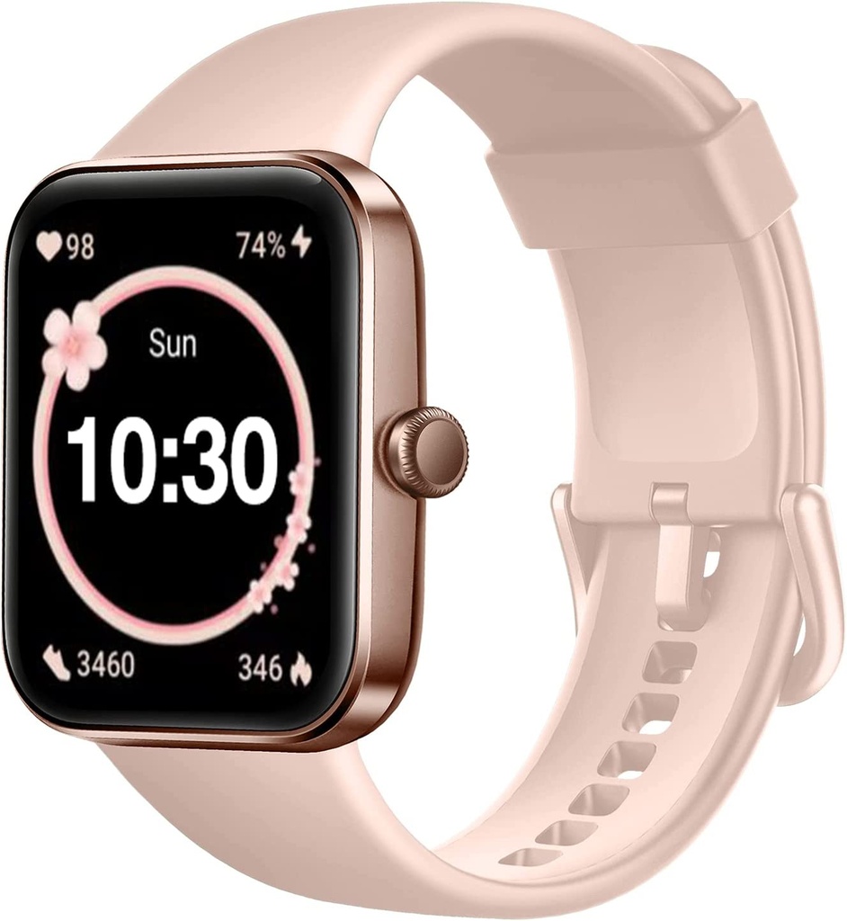 Montre intelligente pour femme, écran tactile de 4,3 cm